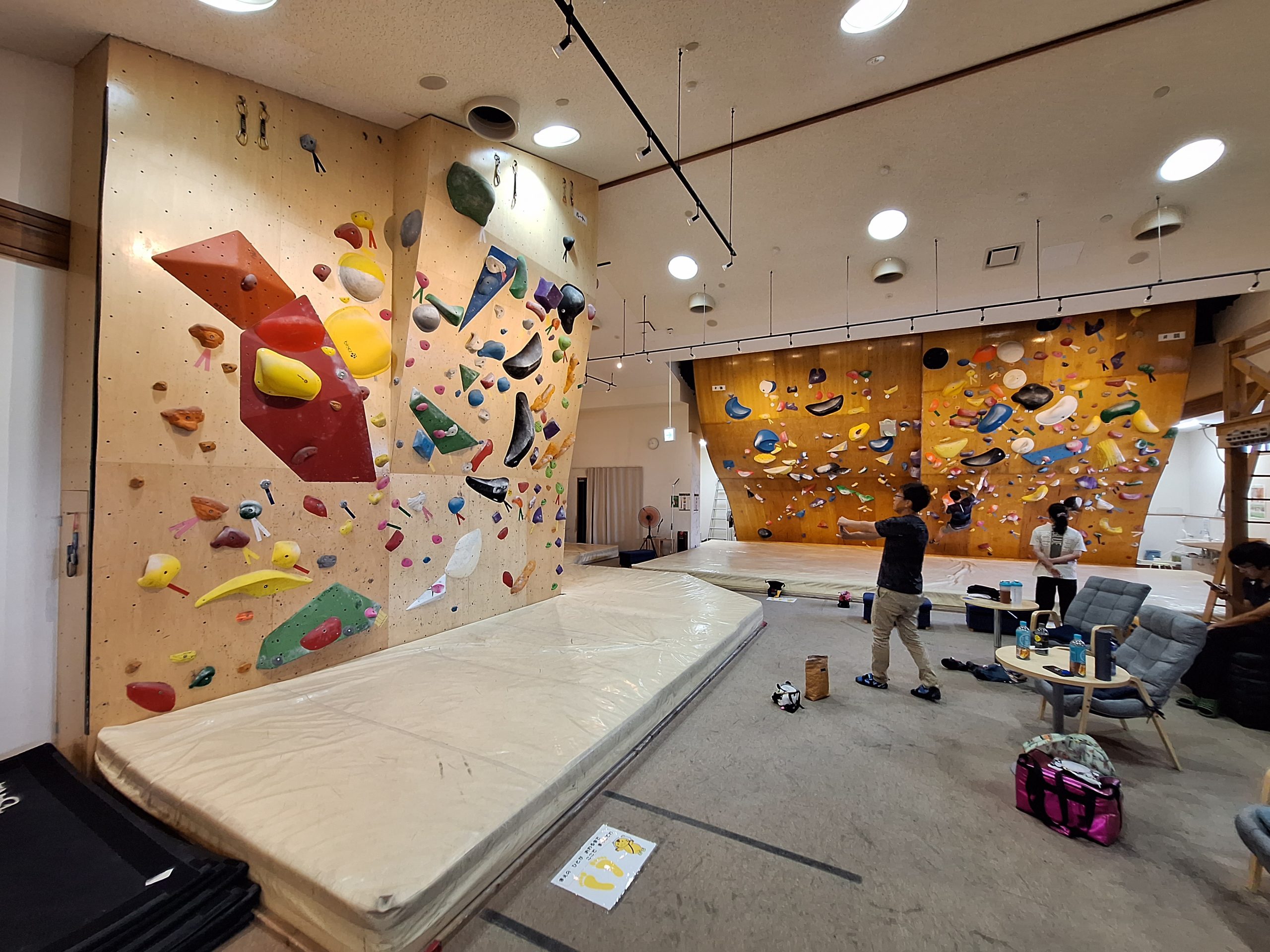 Boulderhalle bei Kami-machi