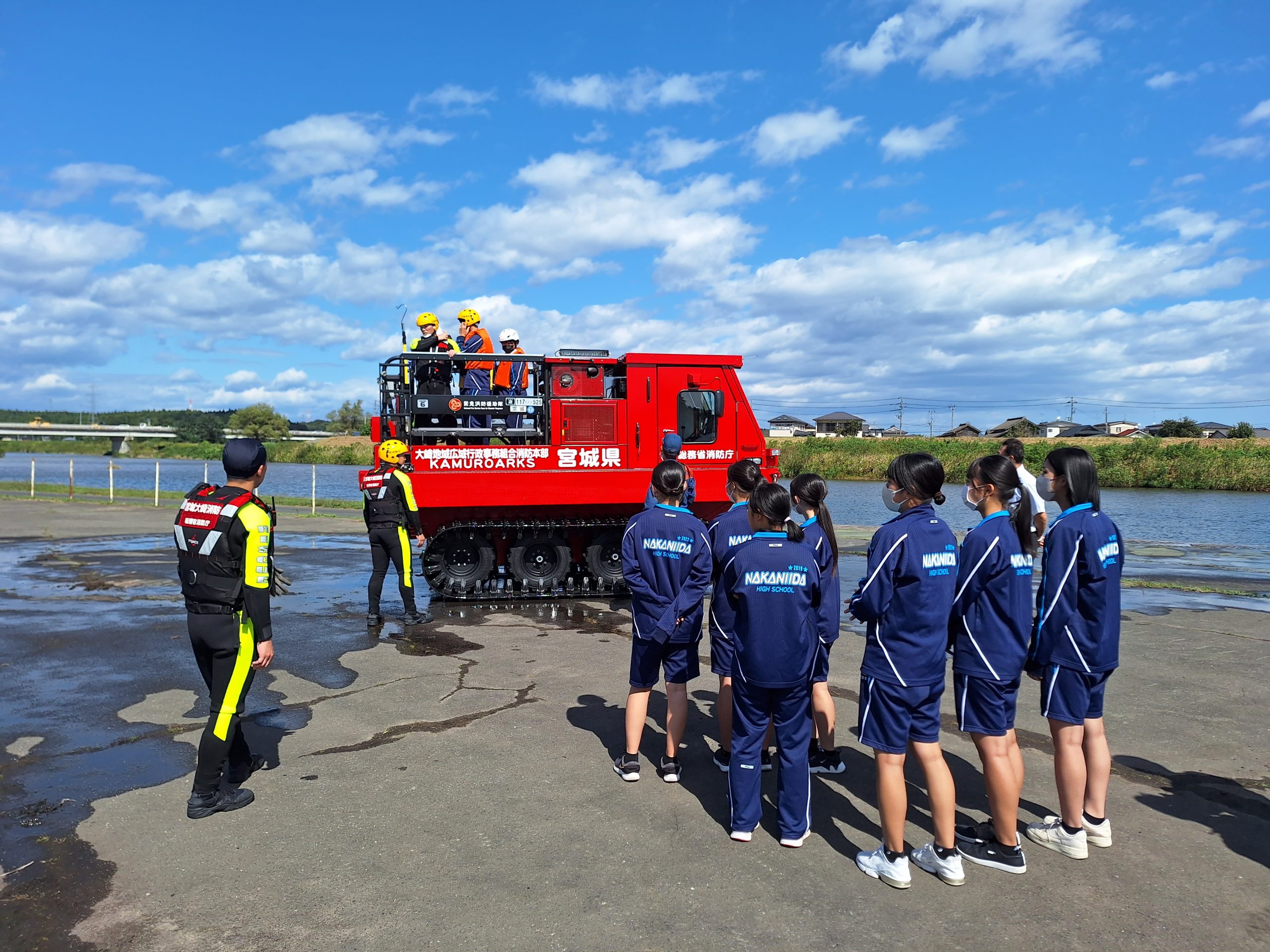 Feuerwehr Training - Amphibienfahrzeug